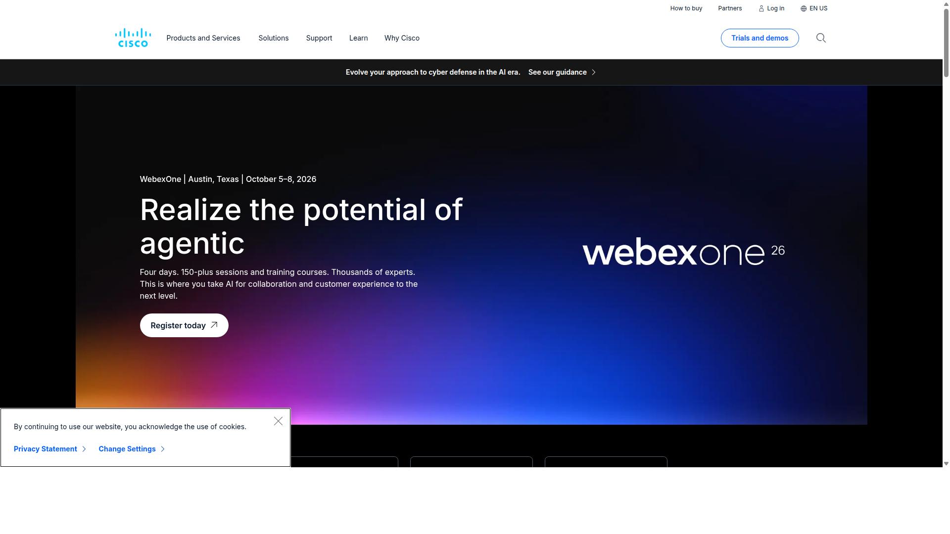 Cisco Systems, Inc. website