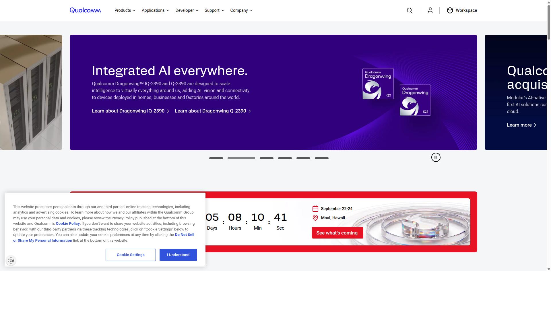 Qualcomm Incorporated website